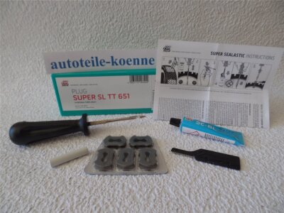 SUPER SL TT 651 Fahrersortiment PKW Gartentraktor Rema TIP TOP Reifenreparatur