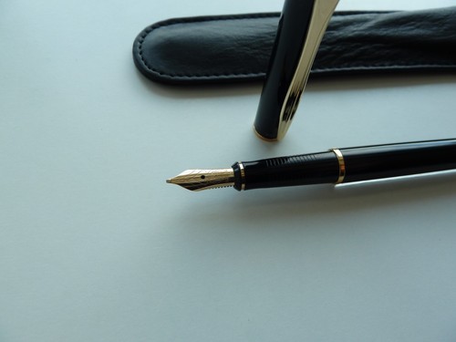 Pelikan New Classic P381 - Füllfederhalter - B-Feder schwarz NOS 90er Jahre - Bild 5 von 7