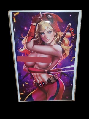 Cosplay Wars: Lady Deadpool Virgin Edition 4/100 w/ COA Epic Nation C2E2