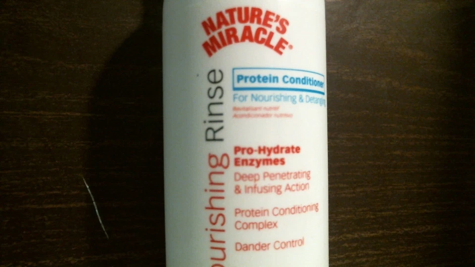 Acondicionador para mascotas Nature's Miracle Protein Pro-Hydrate Enzymes, 16 oz., ENVÍO GRATUITO Foto 3 de 4