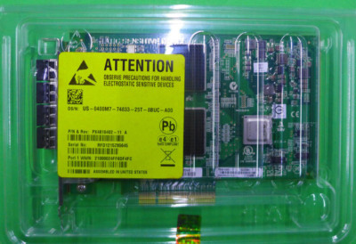 NEW Dell QLogic 4 Port 8GBps PCI-E Adapter Card QLE2564-T 400M7