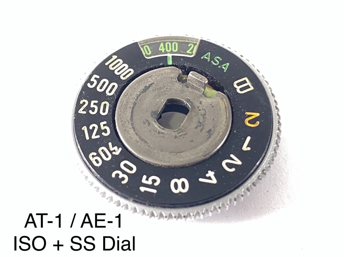 Canon AE-1 AT-1 Shutter Speed ISO Dial - OEM Replacement Repair