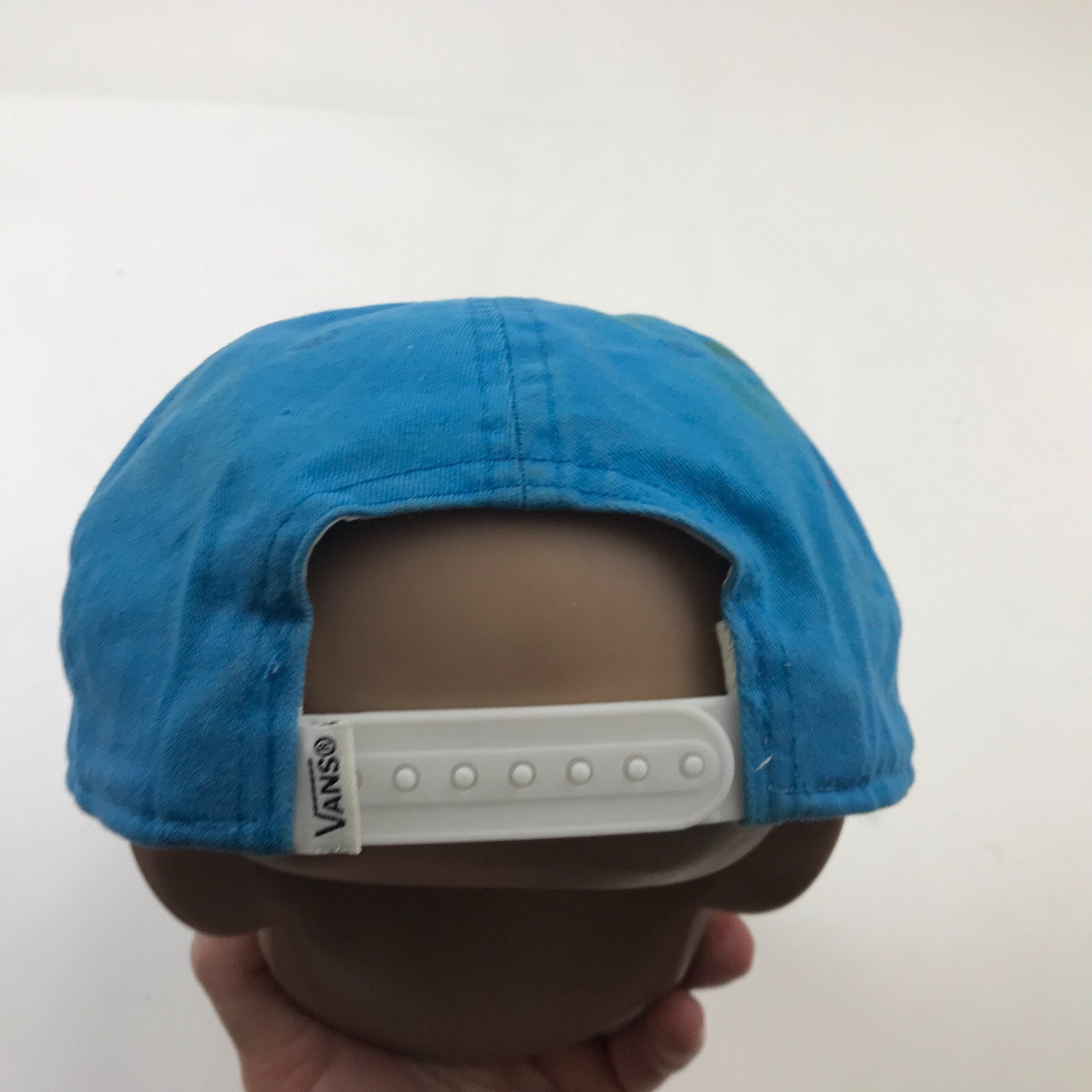 Vans Hat Cap Snapback Blue Adjustable Trucker Ska… - image 3