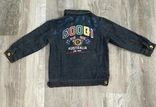 Coogi Australia Baby Toddler Kid School Denim Jean Jacket Size 4t
