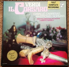 Opera VERDI Il CORSARO Caballe Carreras Norman - 6700 098