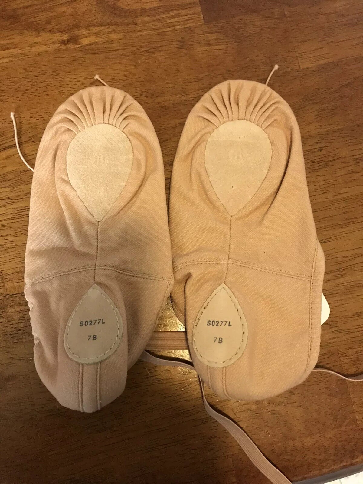 SAOLA Bloch Dance Ciabatta da Balletto Donna in Tela con Suola Spaccata Carne 7B US