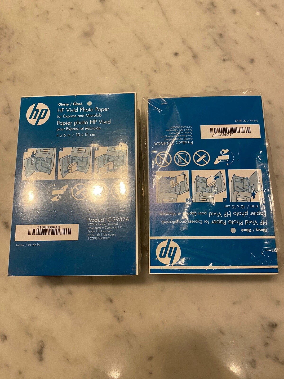 HP Vivid Photo Paper 4"x6" Glossy 180 Sheets CGA466A + Extra Free eBay