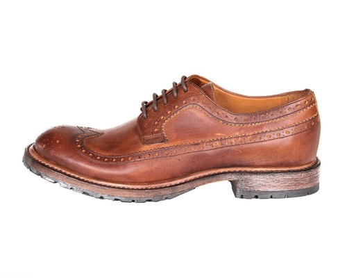 Sendra Boots 29980 Evolution Tang Brogues Derby Schuhe Schnürung Unisex Braun - Bild 4 von 11