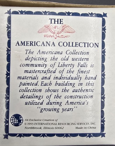 Vintage 1993 Tully's General Store #AH22 The Americana Collection - Picture 11 of 12