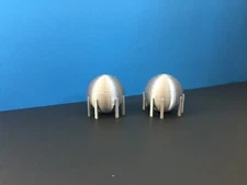 (2) High Pressure Natural Gas Propane Tanks  Z Scale 1:220 Metallic Silver Color