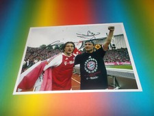 Niko + Robert Kovac Bayern Munich signed autograph 20x28 photo in per.