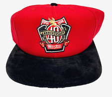 Vintage Winston Hat Cap Snapback Cigarette 90s Y2K Promo Blockhead Racing 40th