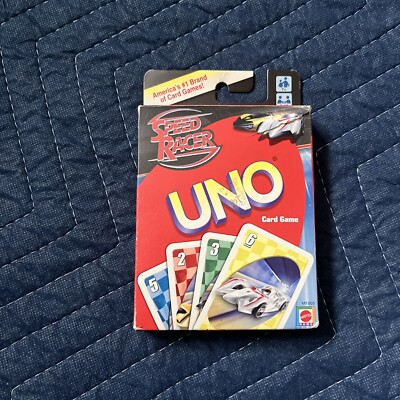 Speed Racer Uno Card Game BNIB   Q6