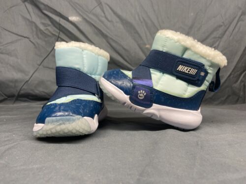 Nike Flex Advance Boot SE (TD) Boots Glacier Blue Toddler Size 6 NEW! - Picture 3 of 7