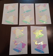 1987 Vtg Mrs. Grossman’s Stickers Opal - Iridescent- Mother Of Pearl - Bells Lot