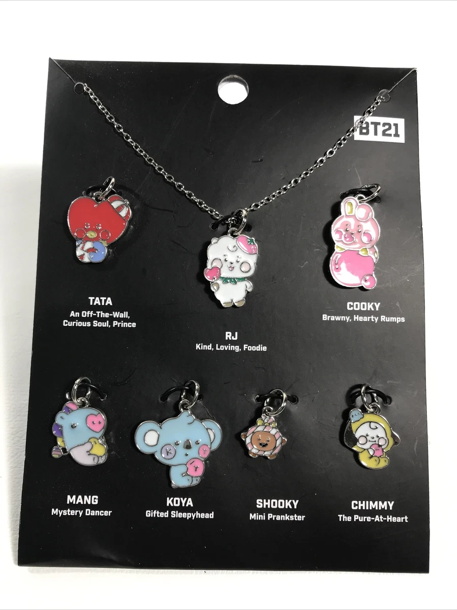 Bt21 interchangeable charm best sale necklace
