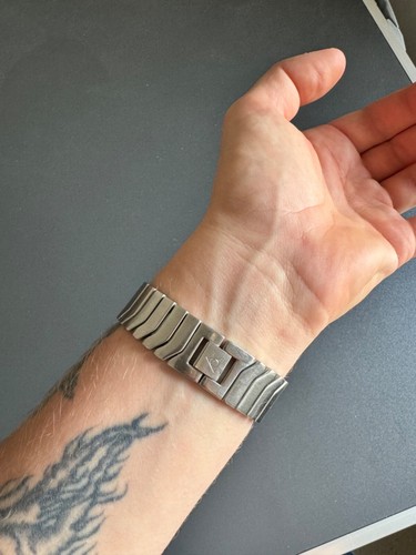 90’s Dugena Swiss Made Steel Quartz watch bracelet - Picture 7 of 12