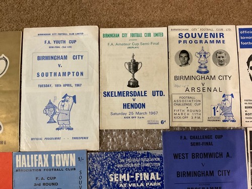 Vintage Birmingham City Programmes 1960's Youth,Amateur,League (20) - Picture 8 of 16