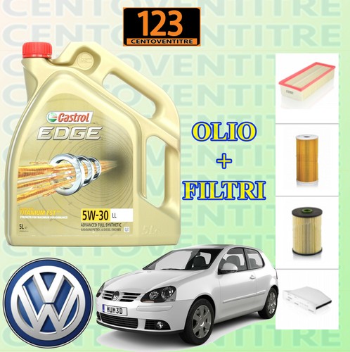 KIT TAGLIANDO FILTRI + 5 LT OLIO CASTROL 5W30 AUDI Q3 2.0 TDI DAL - Foto 7