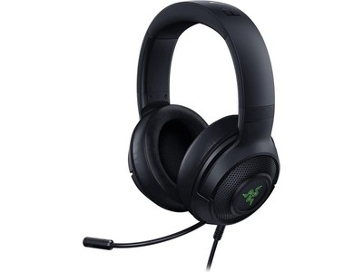 Razer Kraken V3 X Gaming Headset: 7.1 Surround Sound - Triforce 40mm Drivers - H
