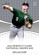 Dylan Cupp 10 ct lot 2022 Leaf Perfect Game Nike All American Rookies