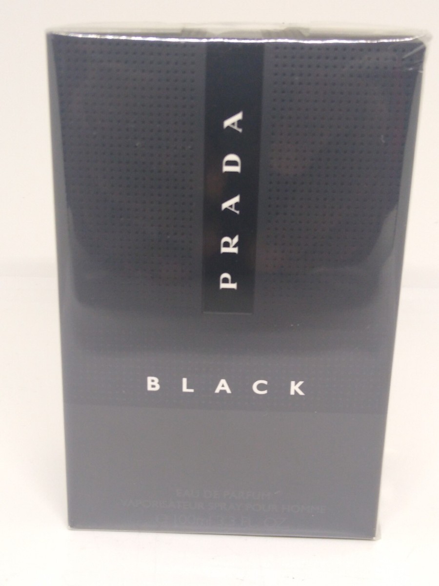 Prada Luna Rossa Black Eau De Parfum 3.3oz-100mL Vintage