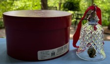 Waterford Crystal 12 Days of Christmas Bell 5th Edition Golden Rings