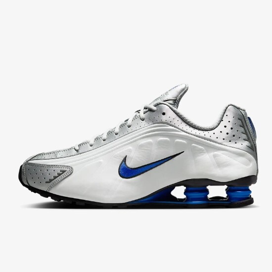 Nike Shox R4 Белый/Racer Blue (HQ1988-100) Доставлены в ускоренном порядке