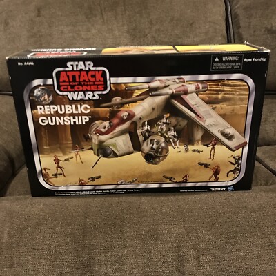Star Wars Vintage Collection Republic Gunship Vehicle Attack Of
