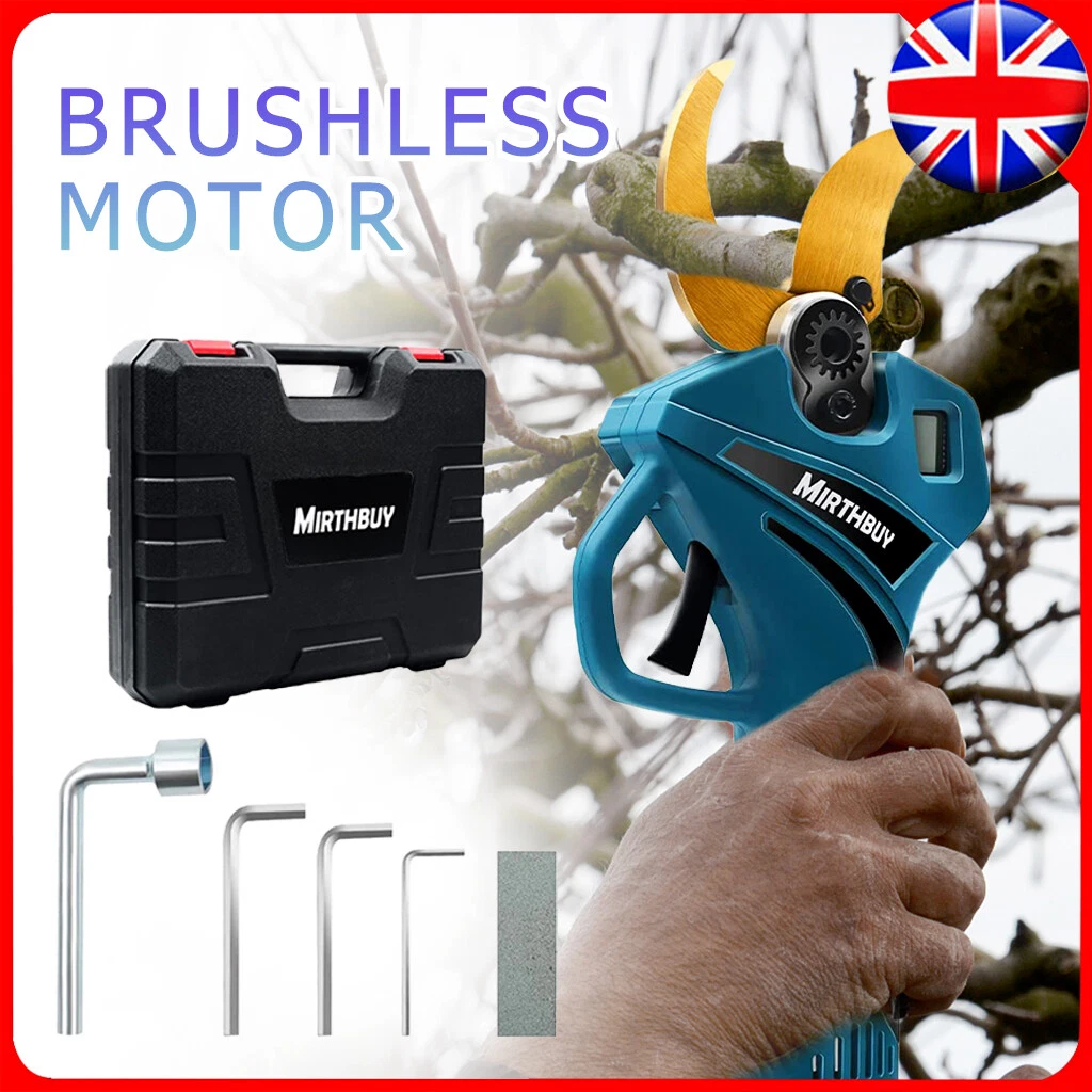 60mm Cordless Brushless Electric Pruning Shears Secateur For