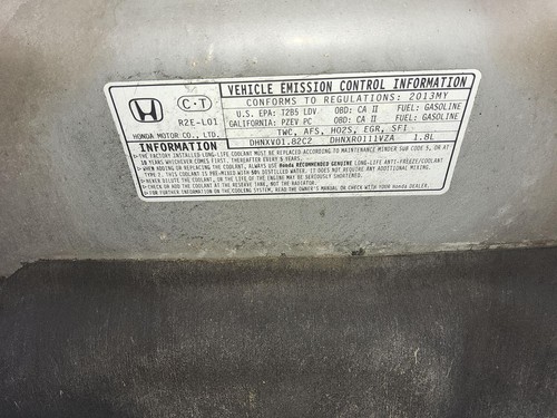 Used Ignition Switch fits: 2013 Honda Civic 1.8L AT Grade A - Picture 14 of 24