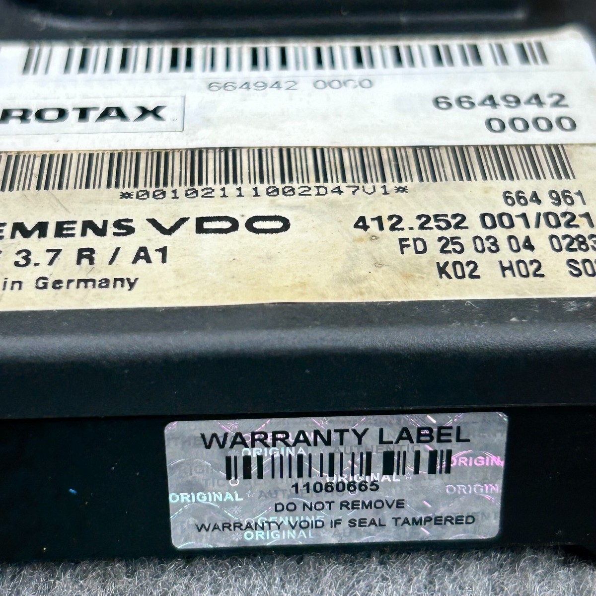 Sea Doo 2004 RXP electronic control unit module ECU ECM 420664942 