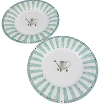 Pfaltzgraff Naturewood 8" salad / bread plate lot of 2