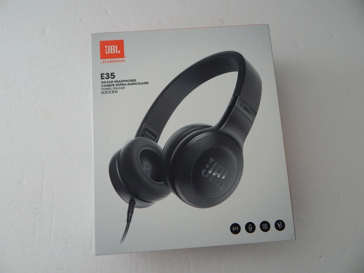 JBL E35 Premium Sound On Ear Headphones Blue or Black New eBay