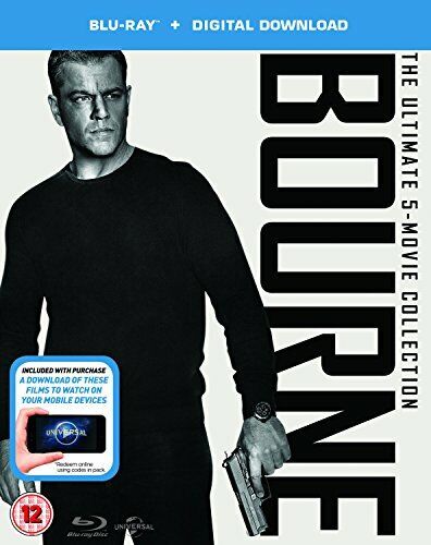 The Bourne Collection (Blu-ray + Digital Download) [2016] - Zdjęcie 1 z 1