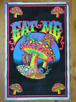1996 Funky Enterprises Graphics MUSHROOMS 