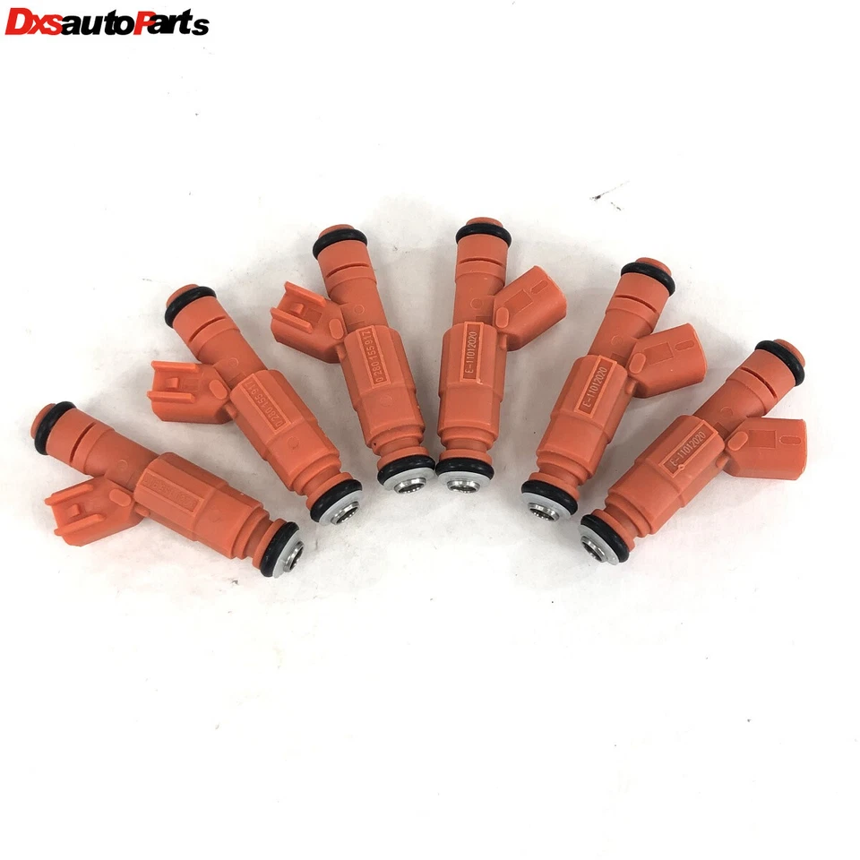 6 peças injetor de combustível para 03-04 Ford Crown Victoria/Lincoln Town Car 4.6L V8 - Imagem 3 de 4