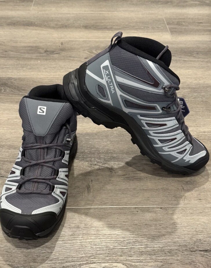 Salomon Donna Taglia 7 5 X Ultra Pioneer Mid CSWP Impermeabile Escursionismo (416712) NUOVO!