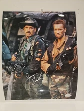 Jesse Ventura Signed 11x14 PREDATOR 'Blain' JSA PSA Beckett WWF The Body Arnold