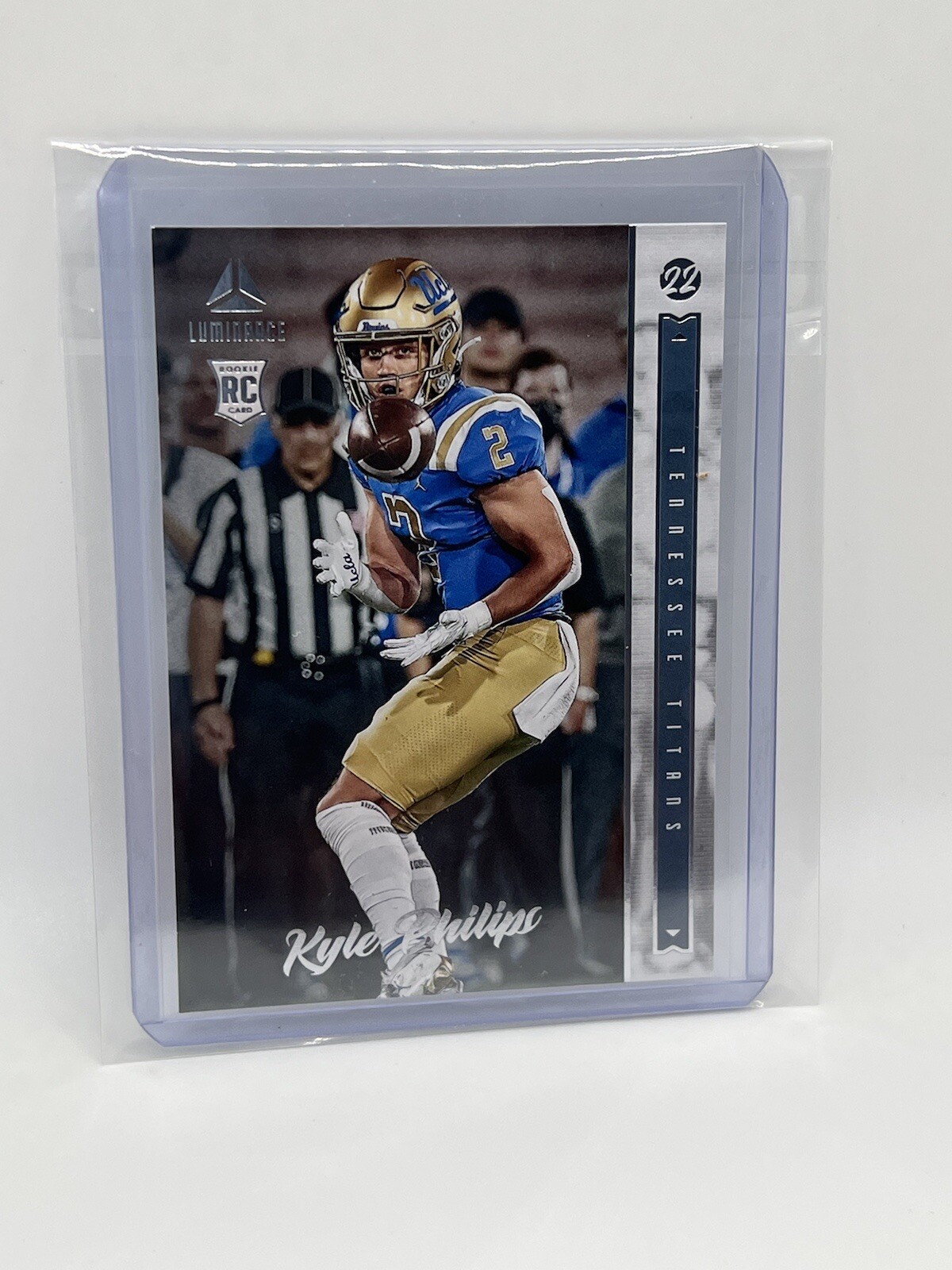 2022 Panini Luminance KYLE PHILIPS Rookie RC #122 Tennessee Titans