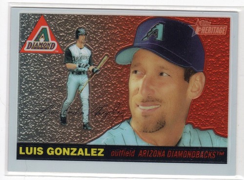 2004 Topps Heritage Chrome #THC44 Luis Gonzalez #0471/1955 - 第 1/1 張圖片
