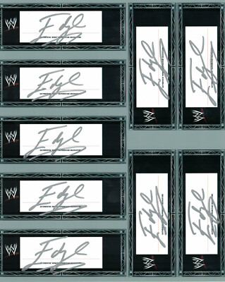 WWE EDGE エッジ 直筆サインカード AUTOGRAPH 2008 Topps WWE Ultimate Rivals Edge Autograph – Doug's Toy Box