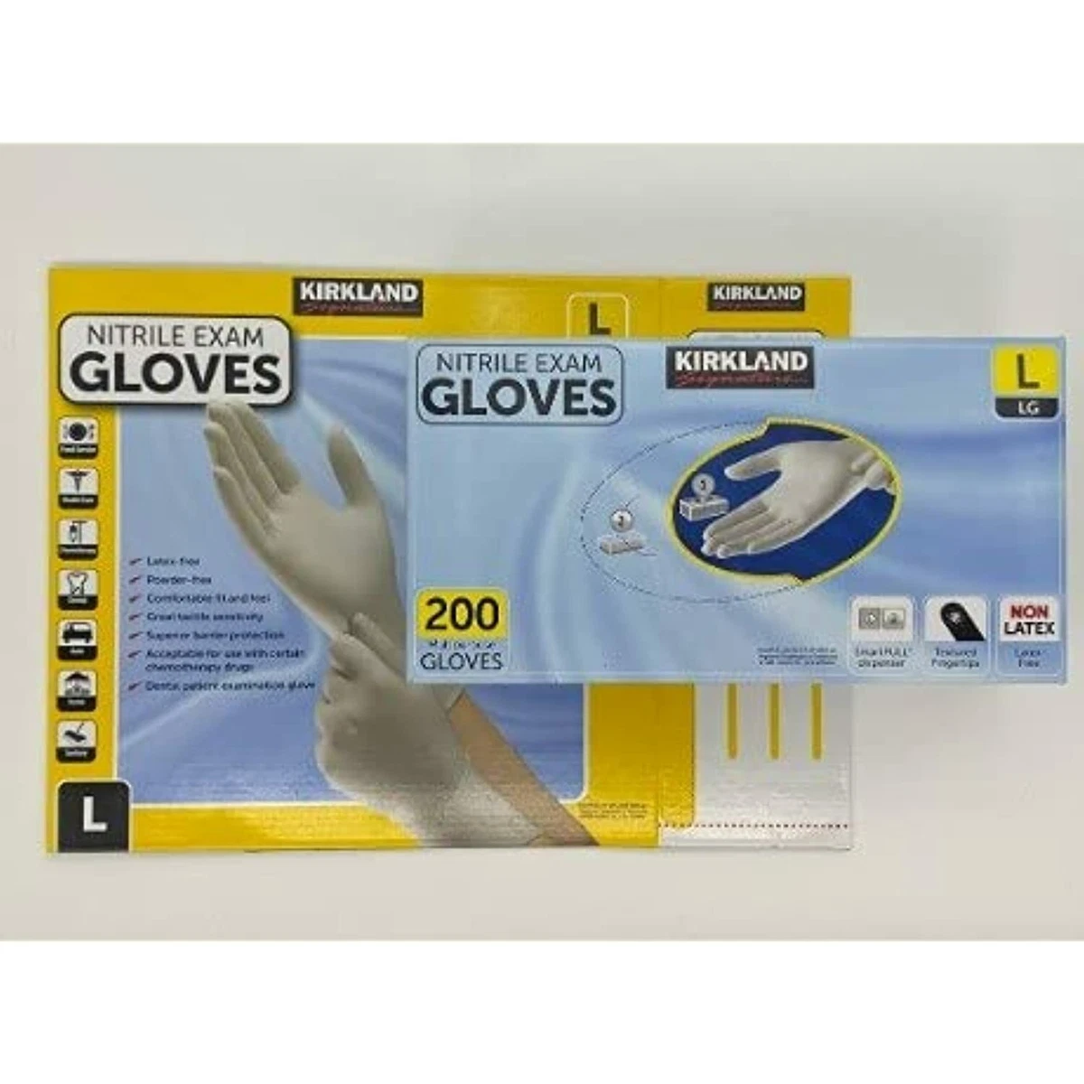 Kirkland Signature Nitrile Exam Gloves (carton Of 400pcs)