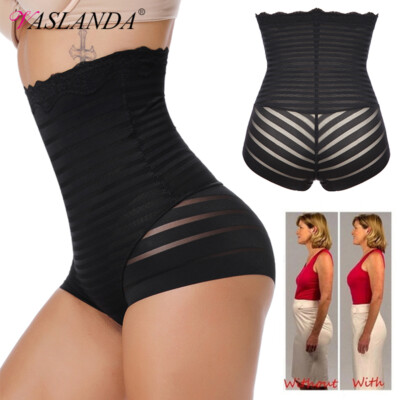 Fajas Colombianas Butt lift Briefs Women's Body Shaper Tummy Control Sexy Mesh