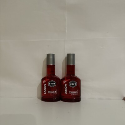 Lot Of 2 BRUT Locion Dominant Cologne Aftershave 3.4 oz