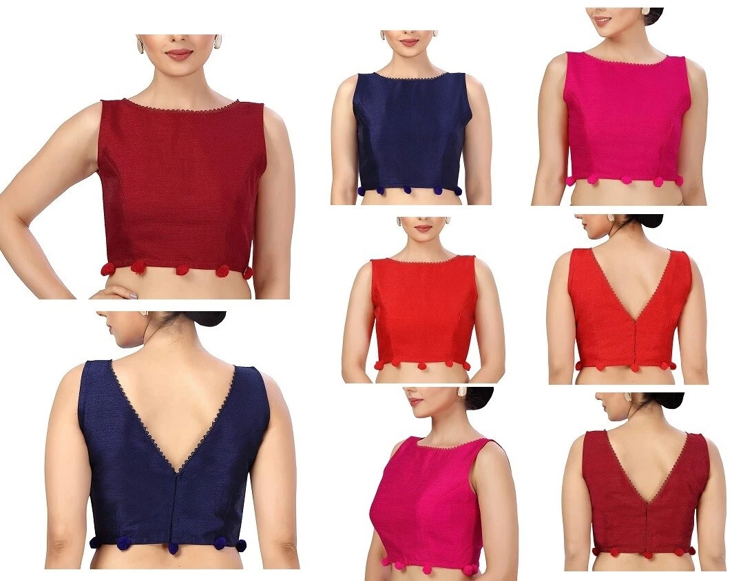 Crop top ethnic best sale designs