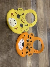 Walabi Silicone Bibs Giraffe & Tiger B001 