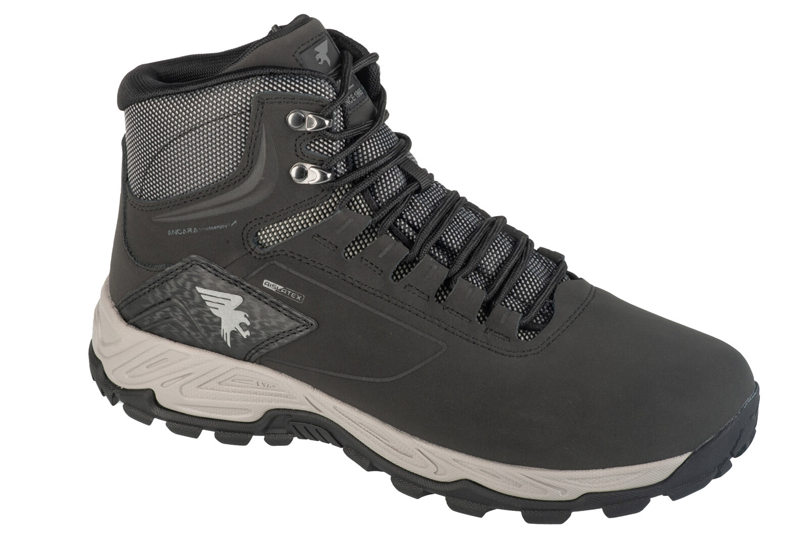 Joma TK Angara Men 24 Trekking Shoes in Black for Outdoor Hiking