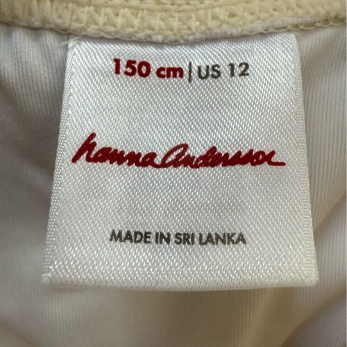 Hanna Andersson girls size 150 12 one piece swimsuit rainbow tutu NWOT Modest - Picture 4 of 8