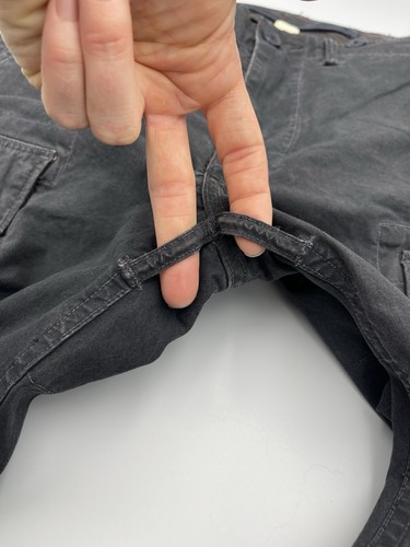 RRL Ralph Lauren Double RL Surplus Poplin Cargo Pants Black (Charcoal) Men 29x32 - Picture 8 of 17